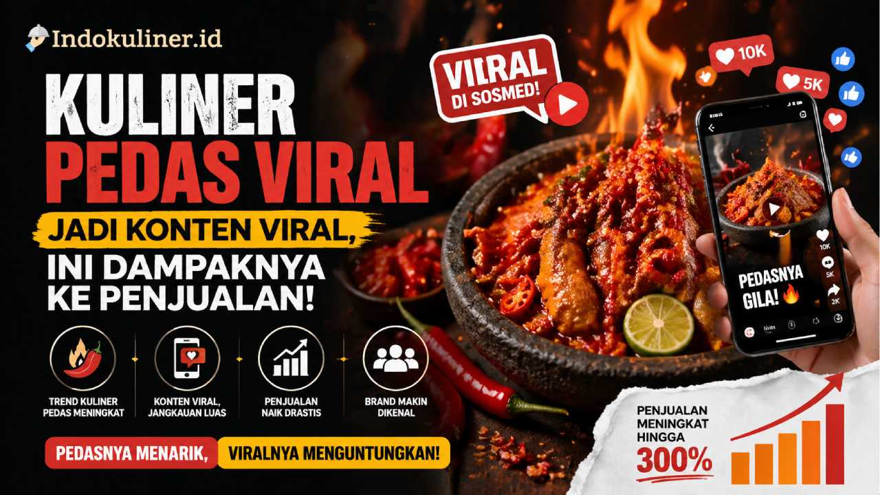 Kuliner Pedas Ekstrem Jadi Konten Viral, Ini Dampaknya ke Penjualan