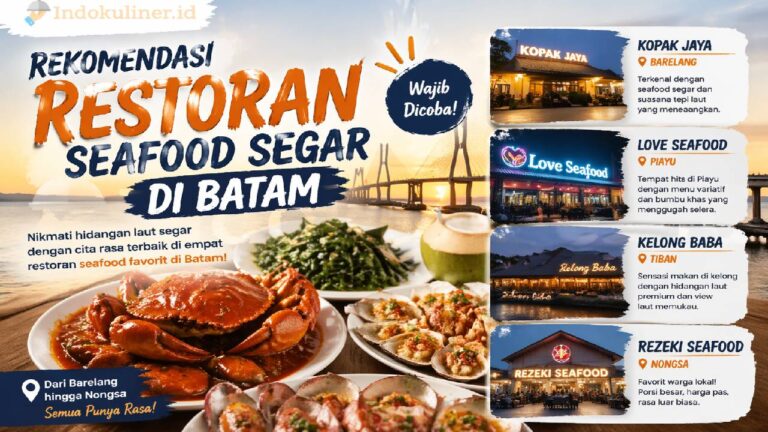 Rekomendasi Restoran Seafood di Batam yang Banyak Dicari