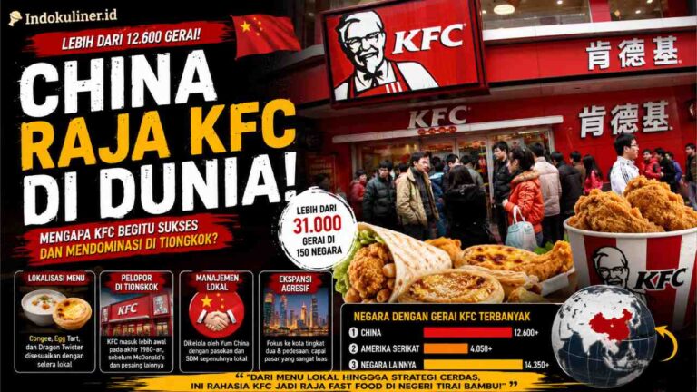 KFC China, Negara Dengan Cabang Terbanyak di Dunia