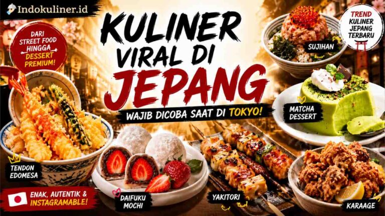 Kuliner Jepang yang Viral 2026, Street Food Terpopuler