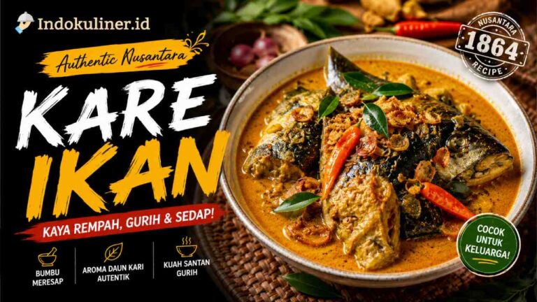 Resep Kare Ikan Nusantara 1864, Gurih dan Kaya Rempah
