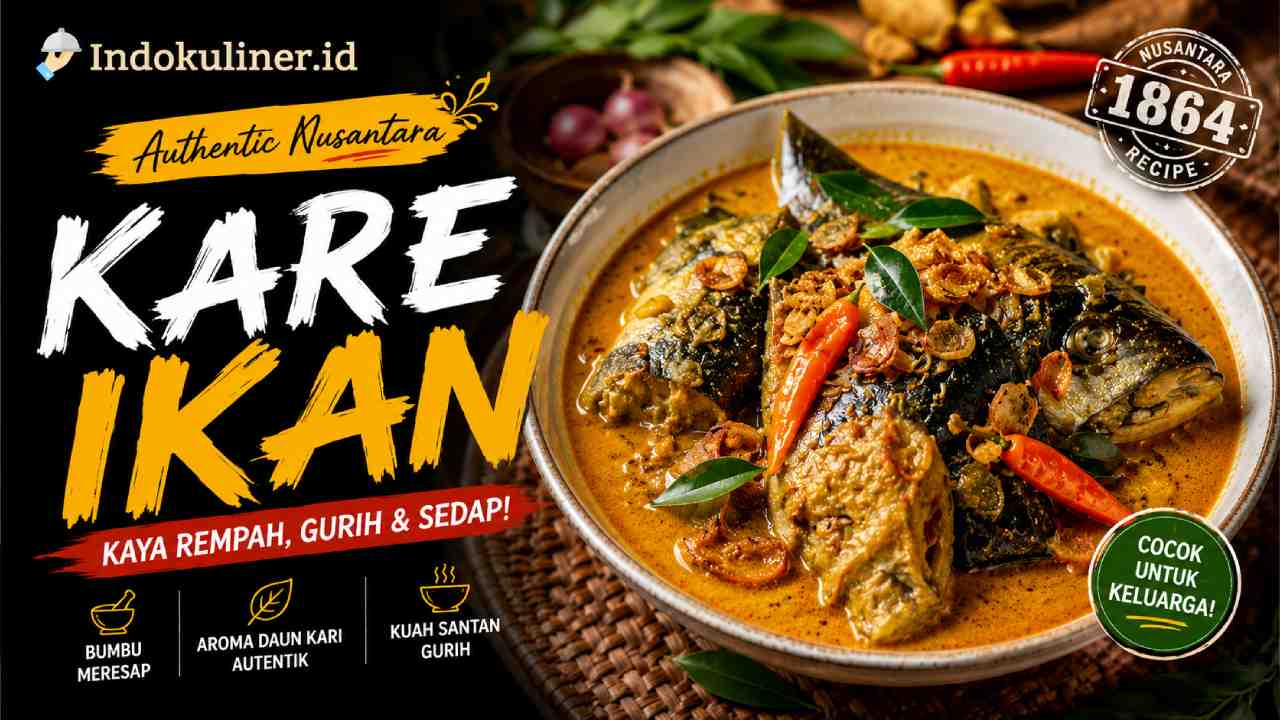 Resep Kare Ikan Nusantara 1864, Gurih dan Kaya Rempah