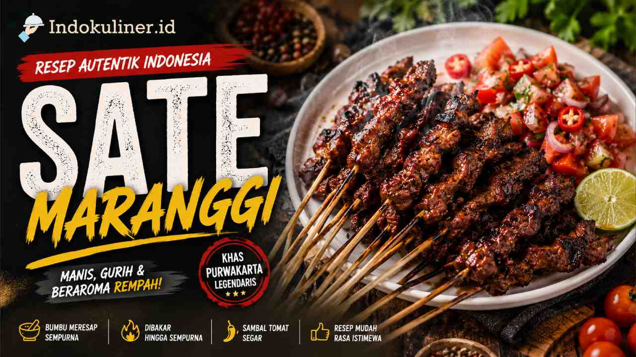 Resep Sate Maranggi Autentik, Rahasia Empuk dan Meresap