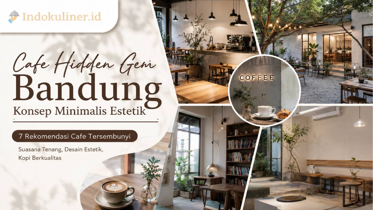 7 Cafe Hidden Gem Bandung Estetik yang Wajib Masuk Bucket List
