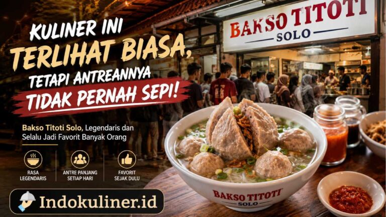 Kuliner Ini Terlihat Biasa, Tetapi Antreannya Tidak Pernah Sepi
