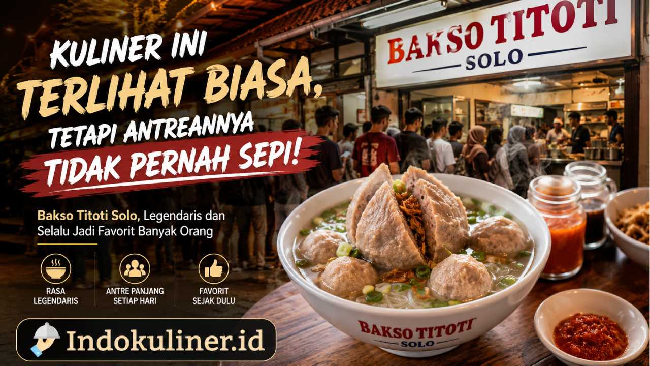 Kuliner Ini Terlihat Biasa, Tetapi Antreannya Tidak Pernah Sepi