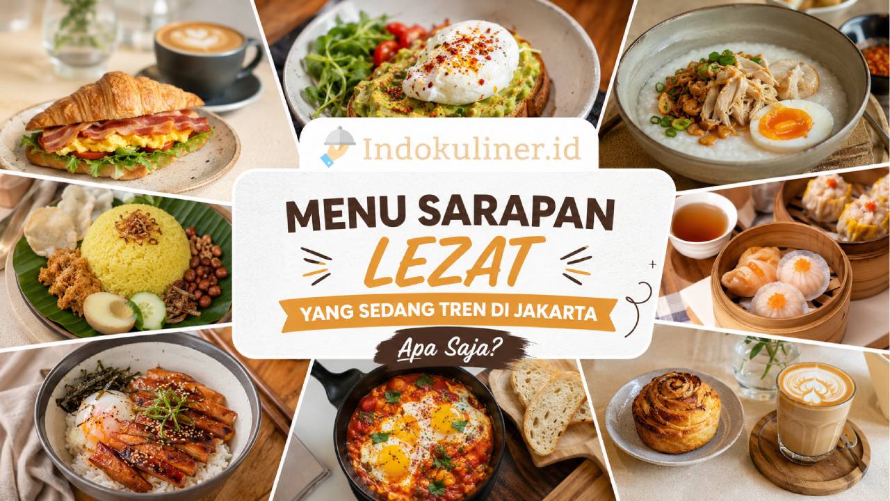 Menu Sarapan Lezat yang Sedang Tren di Jakarta, Apa Saja?