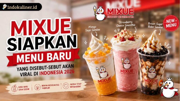 Mixue Siapkan Menu Baru yang Diprediksi Viral di Indonesia 2026