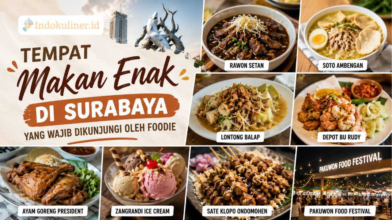 Tempat Makan Enak di Surabaya yang Wajib Dikunjungi oleh Foodie