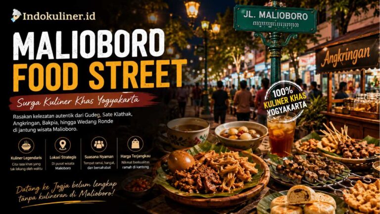 Malioboro Food Street Selalu Ramai dengan Kuliner Khas Yogyakarta