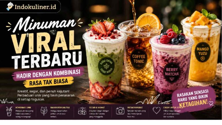 Minuman Viral Terbaru Hadir dengan Kombinasi Rasa Tak Biasa