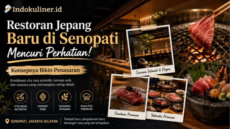 Restoran Jepang Baru di Senopati Mencuri Perhatian, Konsepnya Bikin Penasaran