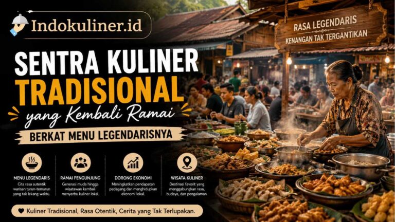 Sentra Kuliner Tradisional yang Kembali Ramai Berkat Menu Legendarisnya