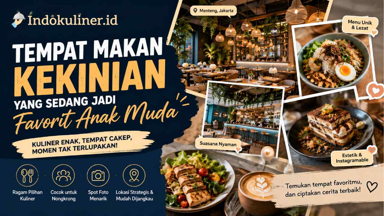 Tempat Makan Kekinian yang Sedang Jadi Favorit Anak Muda