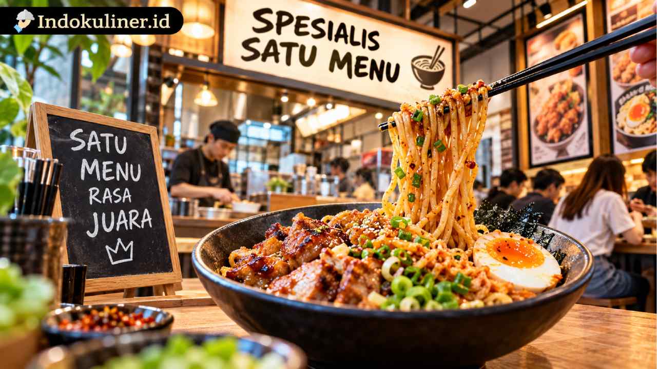 Kedai Spesialis Satu Menu Bermunculan, Konsep Sederhana Justru Viral