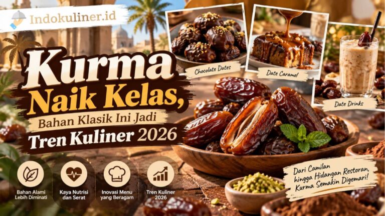 Kurma Naik Kelas, Bahan Klasik Ini Jadi Tren Kuliner 2026