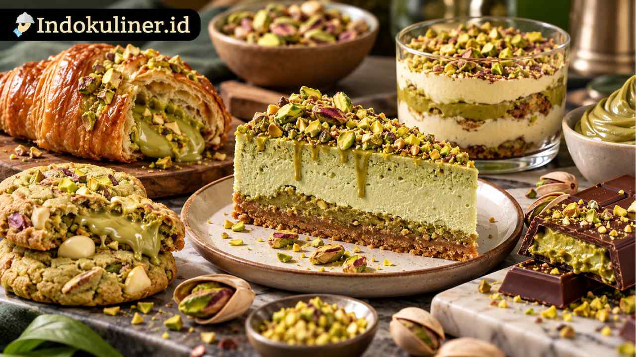 Pistachio Masih Jadi Primadona, Beragam Dessert Mulai Ikut Berubah