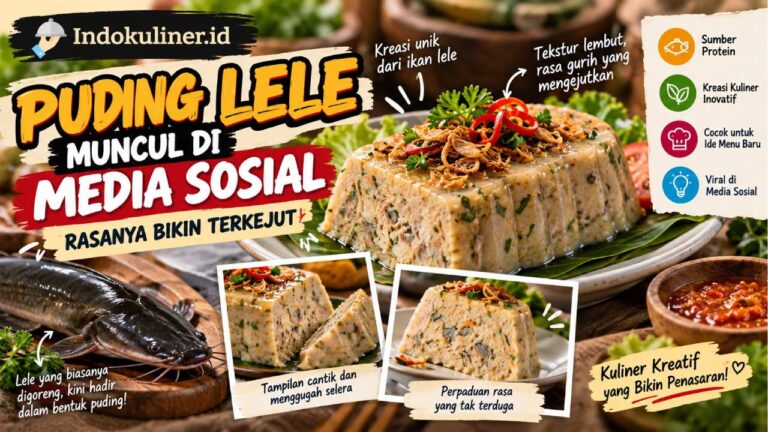 Puding Lele Muncul di Media Sosial, Rasanya Bikin Terkejut