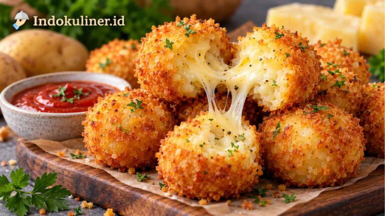 Resep Crispy Potato Cheese Bites, Renyah di Luar Lumer di Dalam