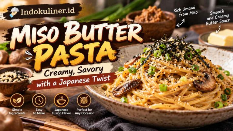 Resep Miso Butter Pasta, Creamy Gurih dengan Sentuhan Jepang