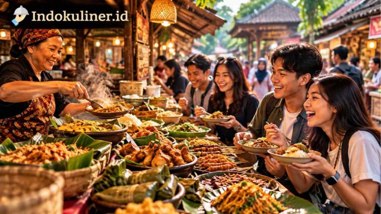 Sentra Kuliner Tradisional Ini Kembali Ramai Diburu Anak Muda